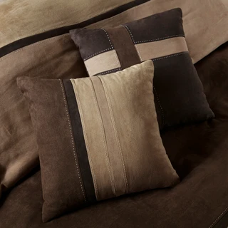 Thumbnail 20: Madison Park Madison Park Palisades Brown 7-pc. Comforter Set 