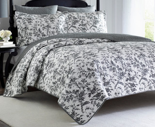 Thumbnail 10: Laura Ashley Laura Ashley Amberley Quilt Set 