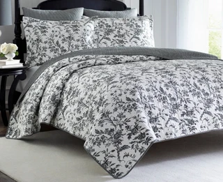 Thumbnail 12: Laura Ashley Laura Ashley Amberley Quilt Set 