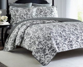 Thumbnail 3: Laura Ashley Laura Ashley Amberley Quilt Set 