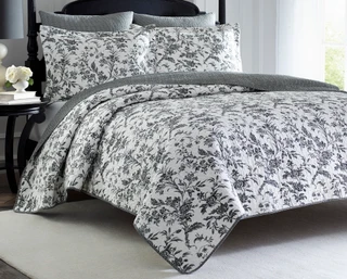 Thumbnail 3: Laura Ashley Laura Ashley Amberley Quilt Set 