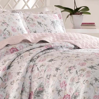 Thumbnail 12: Laura Ashley Laura Ashley Breezy Floral Quilt Set 