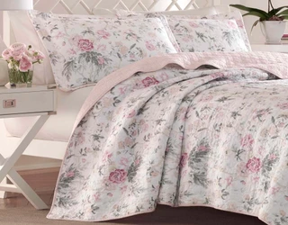 Thumbnail 16: Laura Ashley Laura Ashley Breezy Floral Quilt Set 