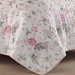 Thumbnail 8: Laura Ashley Laura Ashley Breezy Floral Quilt Set 