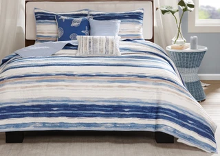 Thumbnail 6: Madison Park Madison Park Marina 6-pc. Coverlet Set 