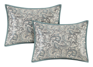 Thumbnail 8: Madison Park Madison Park Brystol 24-pc. Room In A Bag Comforter Set 
