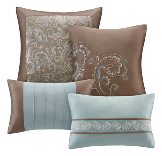 Thumbnail 28: Madison Park Madison Park Brystol 24-pc. Room In A Bag Comforter Set 