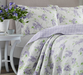 Thumbnail 20: Laura Ashley Laura Ashley Keighley Quilt Set 