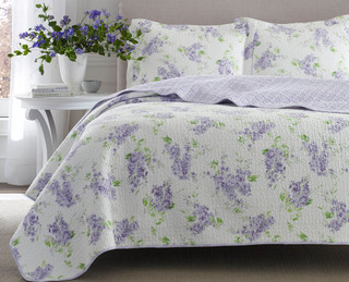 Thumbnail 12: Laura Ashley Laura Ashley Keighley Quilt Set 