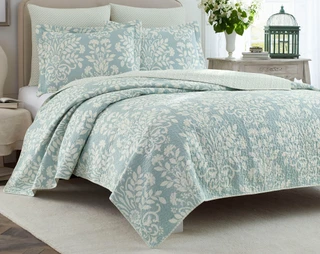 Thumbnail 4: Laura Ashley Laura Ashley Rowland Quilt Set 