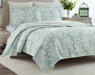 Thumbnail 1: Laura Ashley Laura Ashley Rowland Quilt Set 