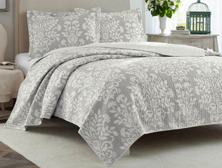 Thumbnail 4: Laura Ashley Laura Ashley Rowland Quilt Set 