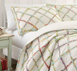 Thumbnail 20: Laura Ashley Laura Ashley Ruffle Garden Quilt 