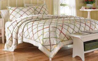 Thumbnail 16: Laura Ashley Laura Ashley Ruffle Garden Quilt 