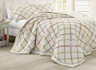 Thumbnail 1: Laura Ashley Laura Ashley Ruffle Garden Quilt 