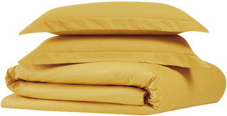 Thumbnail 18: Brooklyn Loom Brooklyn Loom Solid Cotton Percale Duvet Cover Set 