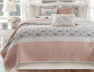 Thumbnail 6: Madison Park Madison Park Dawn 6 pc Coverlet Set 