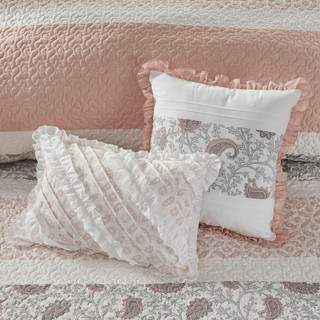 Thumbnail 24: Madison Park Madison Park Dawn 6 pc Coverlet Set 