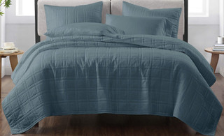 Thumbnail 1: CANNON Cannon Square Quilt Set 