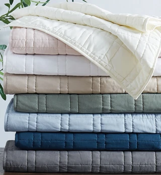 Thumbnail 12: CANNON Cannon Square Quilt Set 