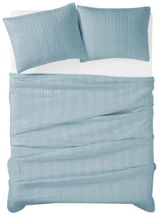 Thumbnail 9: CANNON Cannon Square Quilt Set 