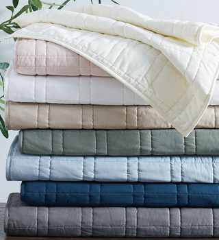 Thumbnail 16: CANNON Cannon Square Quilt Set 
