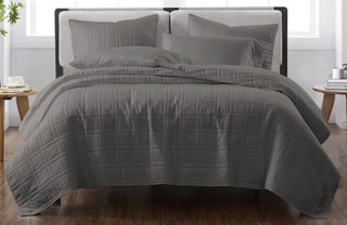 Thumbnail 4: CANNON Cannon Square Quilt Set 