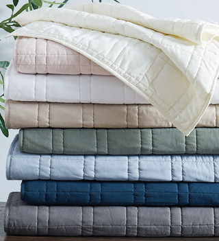 Thumbnail 16: CANNON Cannon Square Quilt Set 