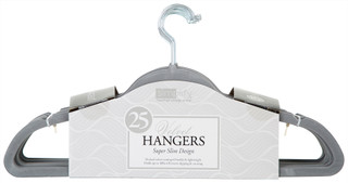 Thumbnail 1: SIMPLIFY Simplify 25-pk. Velvet Hangers 