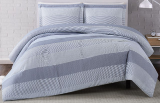 Thumbnail 3: Truly Soft Truly Soft Multi Stripe Comforter Set 