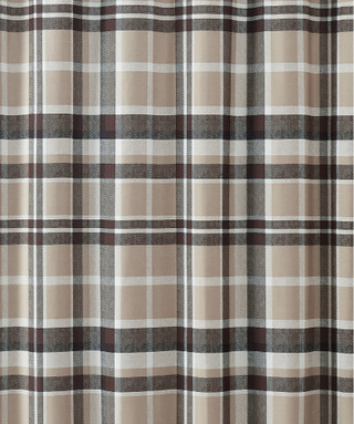 Thumbnail 6: Truly Soft Truly Soft Paulette Plaid Shower Curtain 
