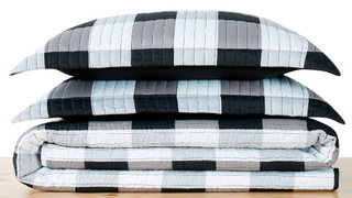 Thumbnail 8: Truly Soft Truly Soft Everyday Buffalo Plaid King XL Quilt Set 