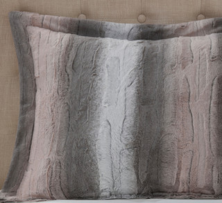 Thumbnail 12: Madison Park Madison Park Zuri 4 Pc Faux Fur Comforter Set 