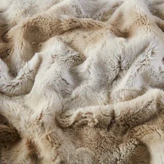 Thumbnail 10: Madison Park Madison Park Sachi Over-Sized Faux Fur Throw 