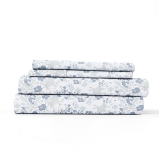 Thumbnail 30: Home Collections Home Collections Premium Ultra Soft Violet Pattern Sheet Set 