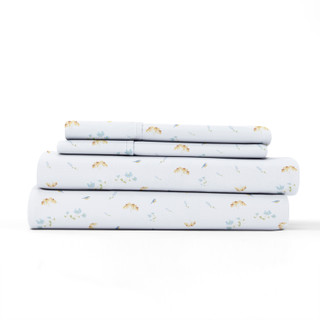 Thumbnail 10: Home Collections Home Collections Premium Ultra Soft Bluebirds Sheet Set 