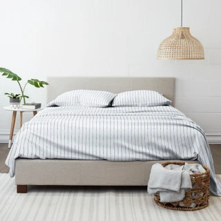 Thumbnail 2: Home Collections Home Collections Premium Ultra Soft Field Stripe Sheet Set 