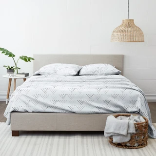 Thumbnail 6: Home Collections Home Collections Premium Ultra Soft Trio Pattern Sheet Set 