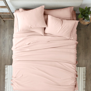 Thumbnail 35: Home Collections Home Collections Luxury Ultra Soft 6 Pc Solid Sheet Set 