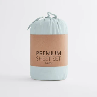 Thumbnail 4: Home Collections Home Collections Luxury Ultra Soft 6 Pc Solid Sheet Set 