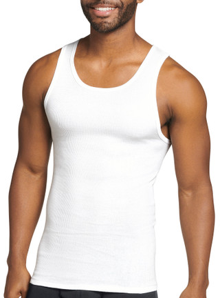 Thumbnail 4: Jockey Jockey Mens 4-Pk. Classics Sleeveless A-Shirts 