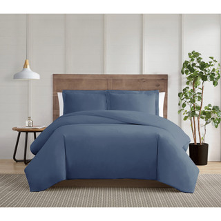 Thumbnail 2: Truly Calm Truly Calm Silver Blue Duvet Set 