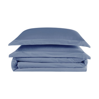 Thumbnail 4: Truly Calm Truly Calm Silver Blue Duvet Set 