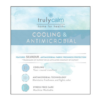 Thumbnail 24: Truly Calm Truly Calm Silver Cool Khaki Duvet Set 