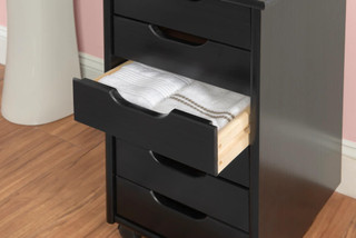 Thumbnail 12: Linon Linon Celia Six Drawer Cart 