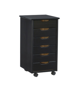 Thumbnail 2: Linon Linon Celia Six Drawer Cart 