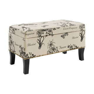Thumbnail 2: Linon Linon Danby Ottoman 