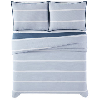 Thumbnail 15: Brooklyn Loom Brooklyn Loom Niari Stripe Duvet Cover Set 