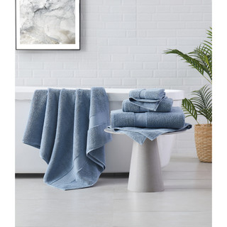 Thumbnail 4: Brooklyn Loom Brooklyn Loom 6-pc Solid Turkish Cotton Towel Set 