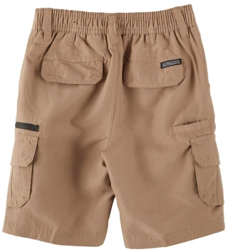 Thumbnail 5: Burnside Burnside Little Boys Zipper Traveler Cargo Shorts 